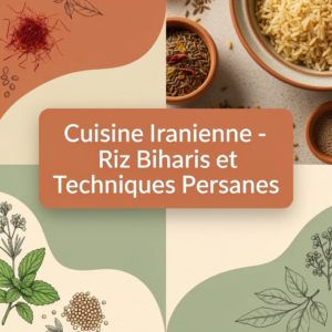 Cuisine Iranienne - Riz Biharis et Techniques Persanes