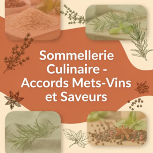 Sommellerie Culinaire - Accords Mets-Vins et Saveurs