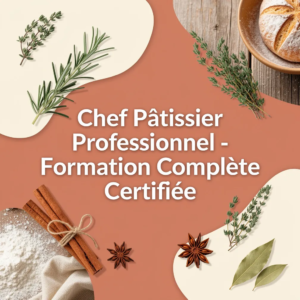 Chef Pâtissier Professionnel - Formation Complète Certifiée